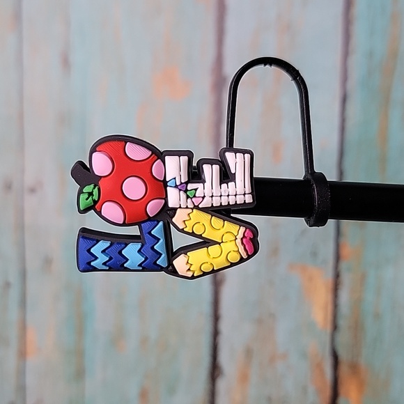 Other - Love Teacher Straw Topper